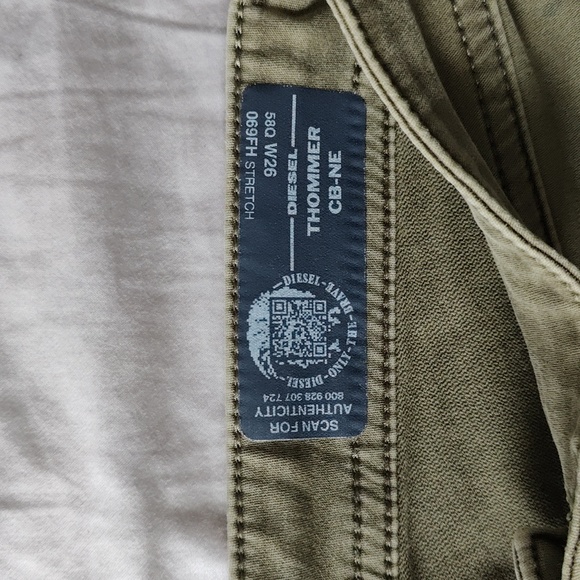Diesel Thommer CB-NE 069FH JoggJeans Size 26x32 - Picture 4 of 11